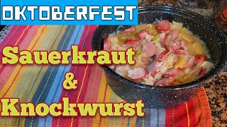 How to Make German Style Sauerkraut amp Knockwurst [upl. by Cardie]