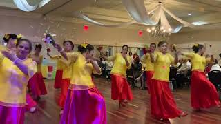 Lawiswis Kawayan with The Pure J WEdnesday Line Dancing  Indian Spring Country Club [upl. by Ydnak768]