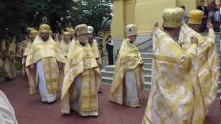 Prawoslawny odpust cerkiew Marii Magdaleny Christian Orthodox feast Warsaw Warszawa [upl. by Sousa]