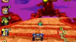 Crash Nitro Kart GBA Adventure Part 11 Thunder Struck [upl. by Nahtan]