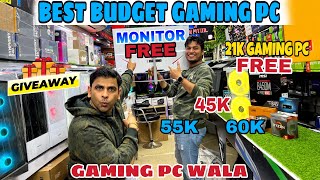 Best Budget Gaming Pc Rs45K  Gaming Pc Wala  Best Gaming Pc shop in Nehru Place  Pc Build Delhi [upl. by Uwton]