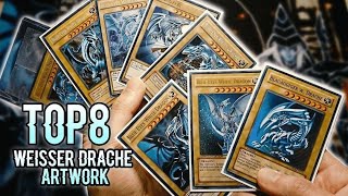 Top 8 der BESTEN Blauäugiger Weißer Drachen Artworks I Kaiba wäre stolz [upl. by Seuqcaj]