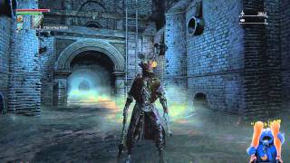 Bloodborne  FIGHTING GIANT A PIG Dark Souls 1 Easter Egg [upl. by Armand]