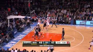 Carmelo Anthony 31 points 4 3 pointers vs Brooklyn Nets full highlights 12192012 HD [upl. by Enuj]