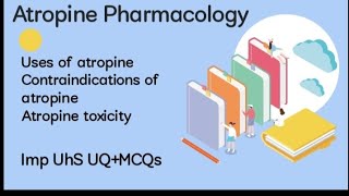 Atropine PharmacologyANS pharmaImp UQ pharmacology pharma katzung [upl. by Sharron]