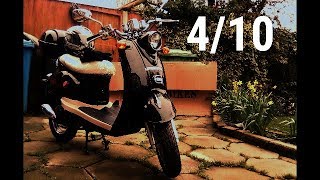 50cc Retro Scooter Direct Bikes Review [upl. by Yortal731]