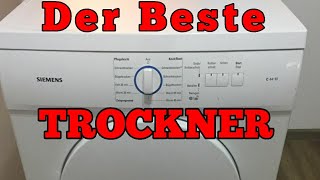 Der beste Trockner der Welt siemens C 4410 kondenstrockner Mit dem Siemens WT44C101 [upl. by Tybald531]