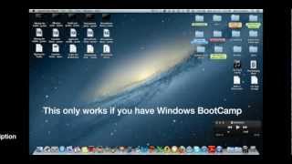 Switching from Mac to Windows BootCamp quotTutorialquot [upl. by Gninnahc]