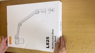 Unboxing Ulanzi Vijim LS25 Desk Table Stand Boom Arm [upl. by Spratt]