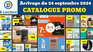 catalogue leclerc du 24 septembre au 5 octobre 2024 ✅ Arrivage du jour 🔥Promos deals jardinage pub [upl. by Sapphira]