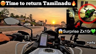 😍Time to return Tamilnadu🔥😱Surprising with Zx10r💚  TTF  Tamil [upl. by Steffy]