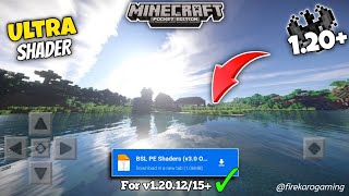 Ultra Realistic Shader For MCPE  12015  Render Dragon  No Clickbait [upl. by Keram725]