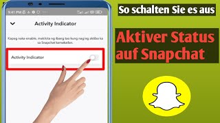 So deaktivieren Sie den aktiven Status auf Snapchat Update 2023 Sie „Zuletzt auf Snapcat gesehen“ [upl. by Keese]