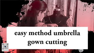 gown ke Ghar ki umbrella cutting ✂️ full video 📷 [upl. by Eide401]