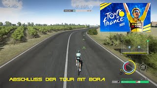 Tour de France 2021 38  Abschluss der Tour mit Bora [upl. by Pachston]