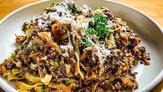 Ragù alla Bolognese selbstgemacht  so macht es der Profi Koch  Rezeptvideo by Bernd Zehner [upl. by Eyllom]