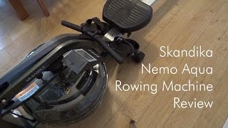 Skandika Nemo Aqua Rower Liquid Rowing Machine Review [upl. by Anohsal797]