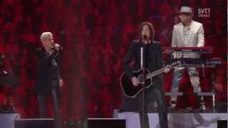 Roxette  It Must Have Been Love amp Shes Got The Look Live invigningen Friends Arena 2012 HD [upl. by Ansel]