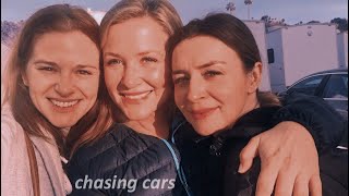 chasing cars  greys anatomy cast slowed  reverb [upl. by Yadroc]