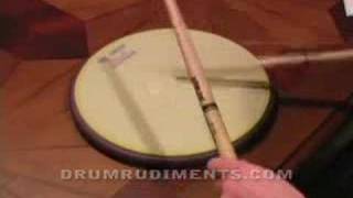 Drum Rudiments 2  Single Stroke Four  DrumRudimentscom [upl. by Einnhoj700]