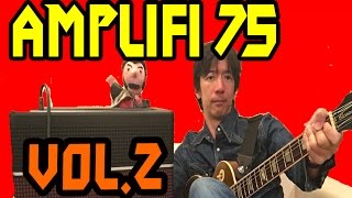 【AMPLIFi 75】Guitar amp review 2 ACDC Mr Big Van halen [upl. by Michael737]