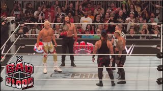 The Bloodline vs Roman Reigns amp Cody Rhodes Full Match  WWE Bad Blood 10524 [upl. by Gilchrist]