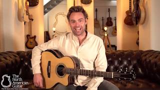 Ryan Nightingale Grand Soloist Acoustic Guitar Macassar Ebony amp Sitka Presented By Ben Montague [upl. by Merrick470]