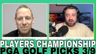 PLAYERS Championship Betting Preview  PGA Golf Picks and Predictions  Tee Time from Vegas [upl. by Gnok107]