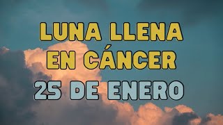 Luna Llena en Cancer 🪬  25 de Enero  Astrología Védica  Predicciones 💫 [upl. by Airdnek]