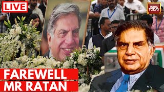 Ratan Tata Last Rites LIVE Ratan Tata Funeral LIVE  Farewell Mr Ratan Naval Tata  Shantanu Naidu [upl. by Acirretal]