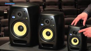 KRK VXT Series Studio Monitors Overview  Sweetwater Sound [upl. by Basham]