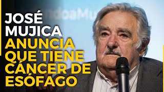 Expresidente Uruguay José Mujica anuncia que tiene un tumor en el esófago [upl. by Llezo]