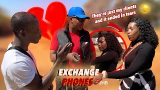 Making couples switching phones for 60sec 🥳 🥳 SEASON 3 🇿🇦SA EDITION  EPISODE 123 [upl. by Ssalguod]