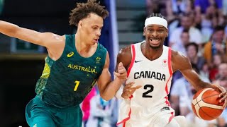 Highlight Maker Hoops Primetime 2024 Olympics Canada vs Australia How to play [upl. by Emerick]