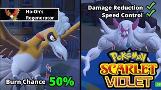 HoOh amp Grimmsnarl Reduce Damage Too Much Pokemon ScarletViolet VGC Rental Team [upl. by Wing]