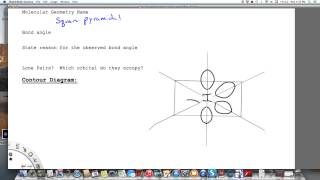 IF5 SP3D2 Hybridization Contour diagram [upl. by Netsruk]