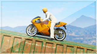 Insane Flying Bike Races GTA 5 Funny Moments [upl. by Sjoberg]