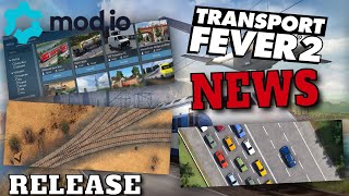 TRANSPORT FEVER 2 News  Release Datum für das Herbstupdate  Neue Features  TPF2 INFO [upl. by Leela]