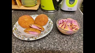 5 mins ice cream snack  how to make fried ice cream sandwich dessert  Kids favourite  Thai sweets [upl. by Nikolos142]