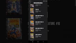 TONIGHT 100 COMICBOOKS AUCTION SHORTBOXED APP SHORTBOXEDCOM OCTOBER 5TH 7PM EST COMICSFORSAL [upl. by Dygal]