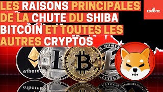 Voici les raisons principales de la chute de toutes les cryptomonnaies  Très important à savoir [upl. by Spike]