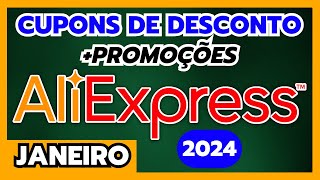 NOVO Cupom ALIEXPRESS 2024  Cupom ALIEXPRESS Válido Hoje ➨ Cupom Aliexpress Janeiro 2024 [upl. by Yllime]