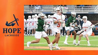 Hope vs Southwestern  Mens Lacrosse 33122  NCAA D3 Lacrosse [upl. by Baxy]