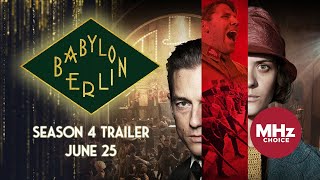 Babylon Berlin  Season 4 Trailer June 25 [upl. by Comras]