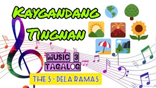 Kaygandang Tingnan song amp lyrics MAPEH Music 3 K12  Organpiano play 3thesdelaramas5037 [upl. by Ochs]