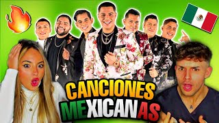 🇪🇸 ESPAÑOLES REACCIONAN a LAS 100 CANCIONES MEXICANAS 🇲🇽 más ESCUCHADAS [upl. by Yanffit]