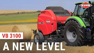 KUHN  VB 3100  Round Balers in action [upl. by Nodarb]