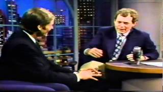 Crispin Glover on Letterman 92 [upl. by Rehctaht]