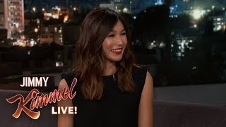 Gemma Chan on Captain Marvel Robots amp Crazy Rich Asians [upl. by Yknarf539]