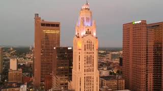 The Leveque Tower Downtown ColumbusOhio [upl. by Suoirred]